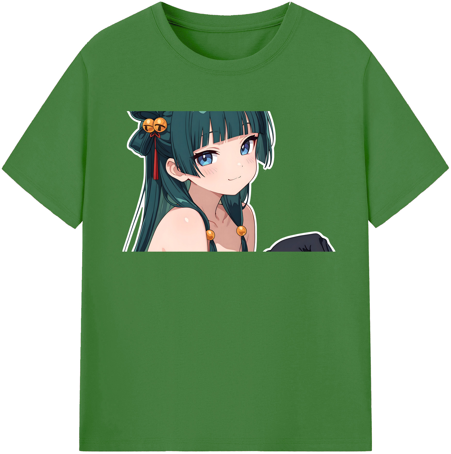 （画像用） 薬屋のひとりごと The Apothecary Diaries レディースカジュアルプリントTシャツ（綿100％）